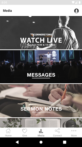 Cornerstone Church SC Screen 2