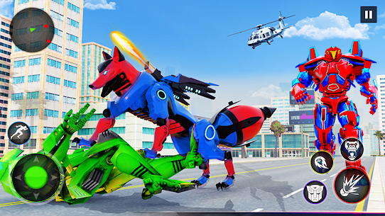 Spider Wild Fox Robot Transform Bike Shooting War v0.1 Apk (Premium Unlocked) Free For Android 1