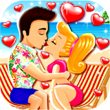 Romantic Kiss on the Beach icon