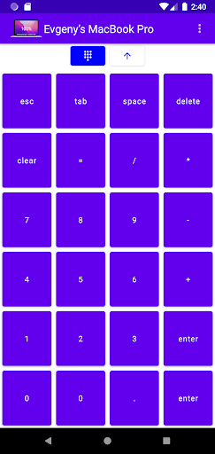 Remote KeyPad & NumPad Screen 2