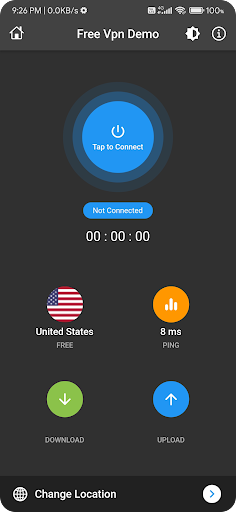 Android application Secure VPN - Safe access 2023 screenshort