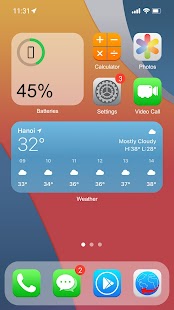 Phone 15 Launcher, OS 17 Screenshot