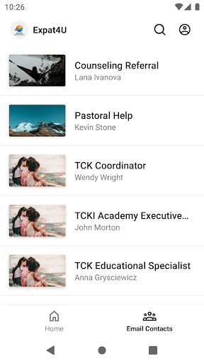 Expat Resources Screen 2