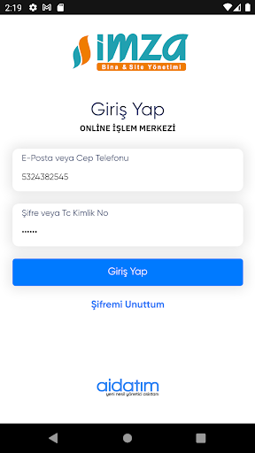 İmza Yönetim Screen 2