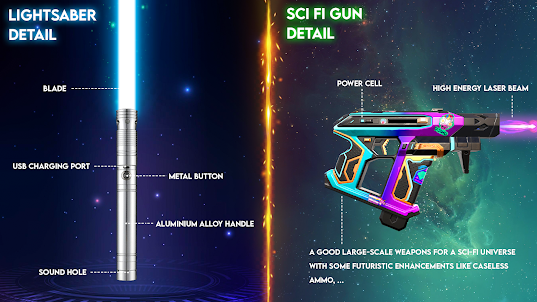 Lightsaber Laser Gun Sounds