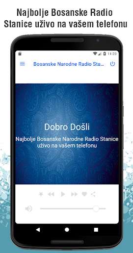 Android application Bosanske Narodne Radio Stanice screenshort