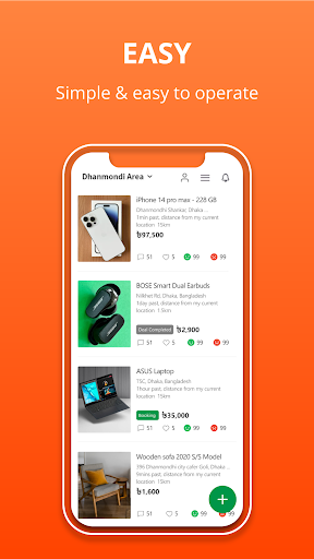 Android application Dilri : Local Community App screenshort