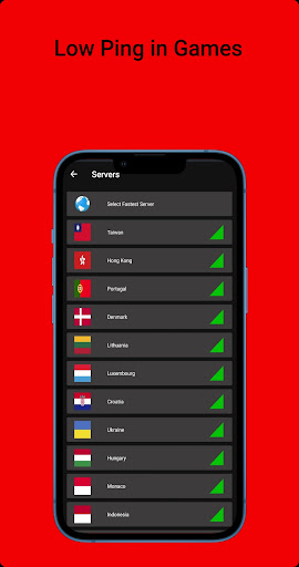 Pro Gamer -Fast Gaming VPN Screen 3