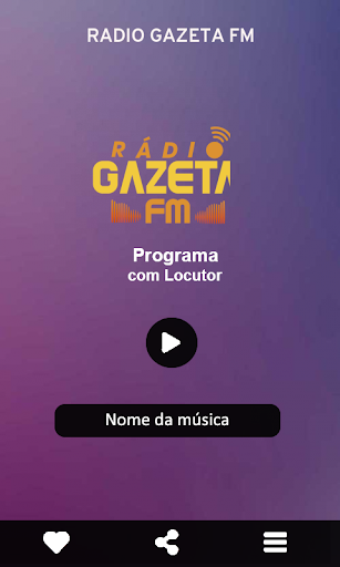 Rádio Gazeta FM Screen 2
