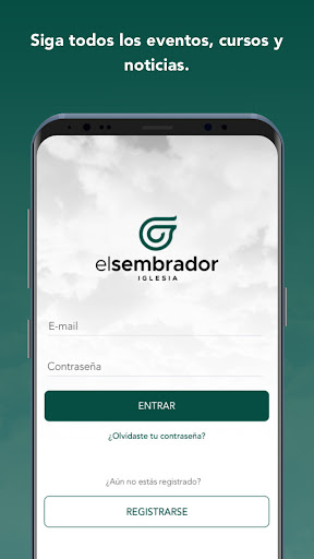 Android application Iglesia El Sembrador screenshort