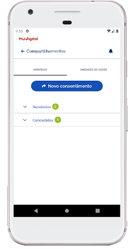 Android application HU Digital screenshort