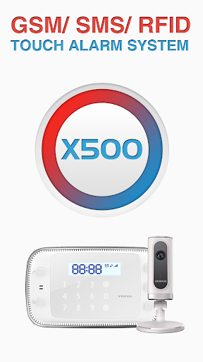 Android application X500 Alarm screenshort