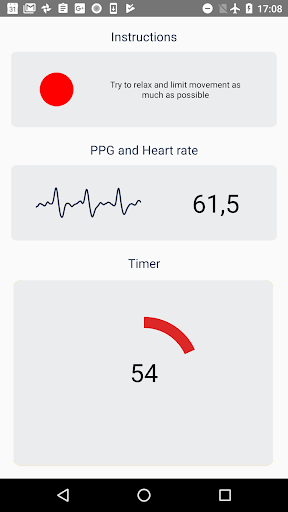 Camera Heart Rate Variability Screen 2