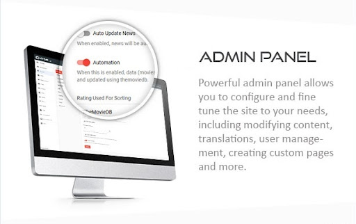 myVIEW OTT Panel Screen 2