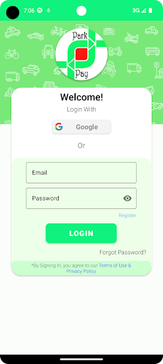 ParkPay Screen 2