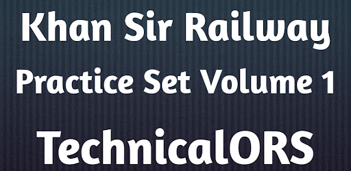 Android application Khan Sir Railway Practice Set1 screenshort