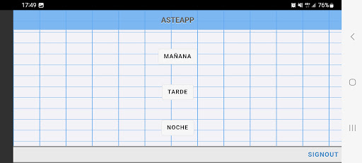 AsteApp Screen 3