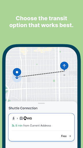 Shuttle Connection Screen 2