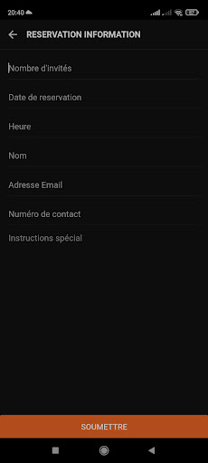 Android application RESIDENCE GEORGES VI screenshort