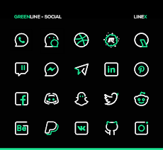 GreenLine Icon Pack : LineXのおすすめ画像5