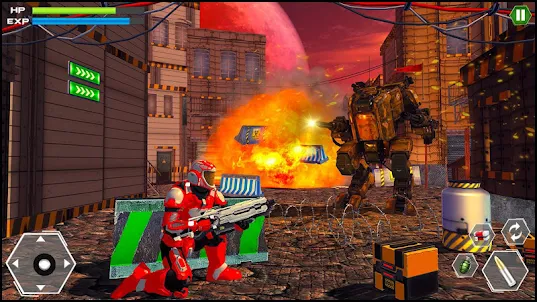 로봇 사격 전투: 촬영 게임