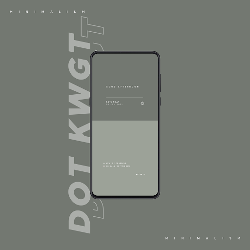 Android application DOT KWGT screenshort