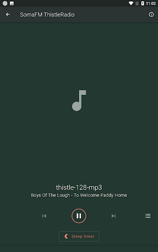 Celtic Music Radio Live Screen 3