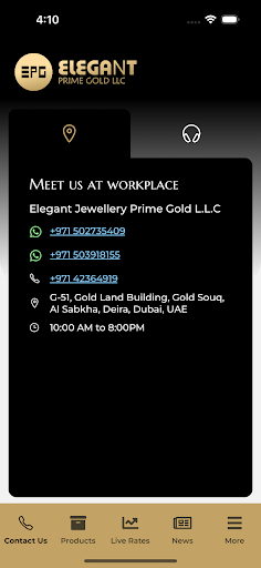 Elegant Prime Gold Screen 3