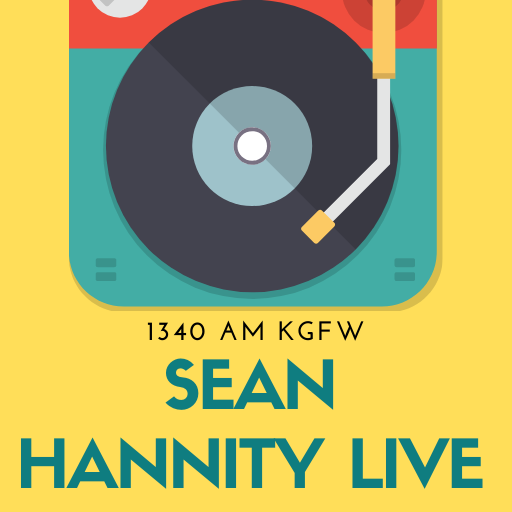 Sean Hannity Live 1340 AM KGFW logo