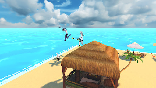 The floor is lava game parkour 1