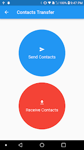 Transferencia de contactos Screenshot
