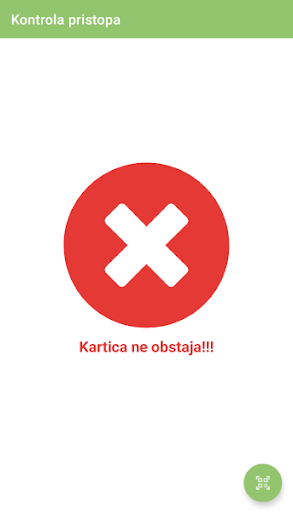Kontrola pristopa Screen 2