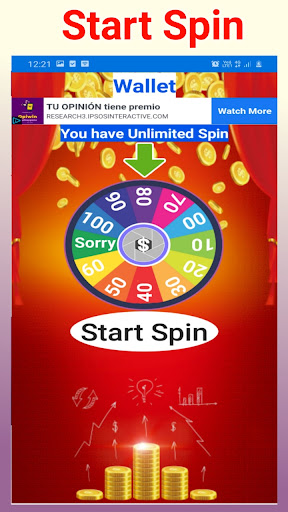 Spin And Win Screen 2