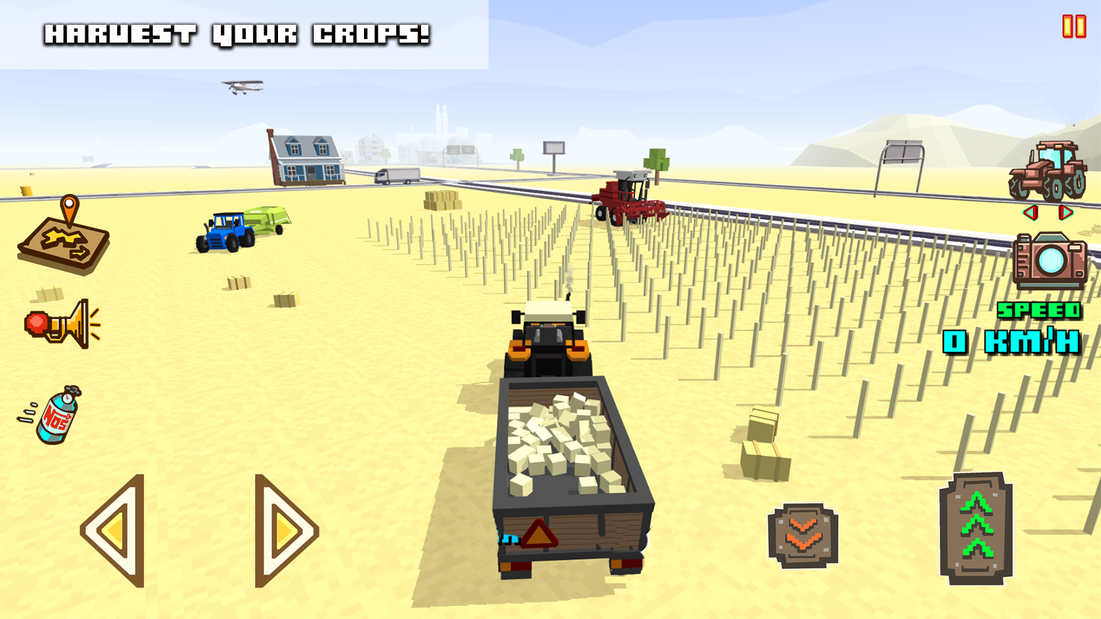 Blocky Farm Racing Mod Apk