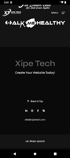 Android application Xipe Tech screenshort