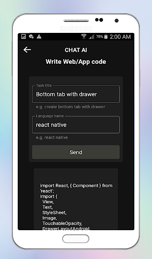 CHAT AI - Ask AI Chatbot GPT