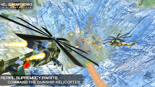 Android application Helicopter Gunship Air Strike screenshort