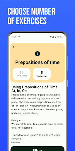 English Grammar Gym Screen 2