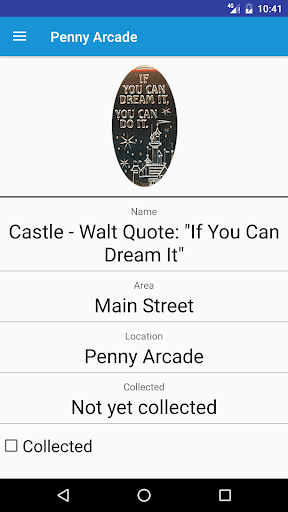 Pressed Coins at Disneyland