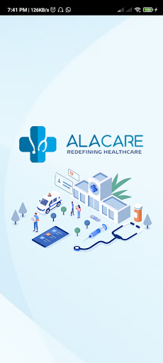 Android application AlaCare Delivery screenshort