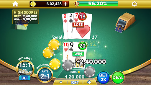 Blackjack 21 Casino Royale Screen 2