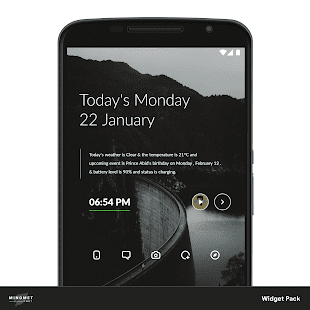 Minomet KWGT Screenshot