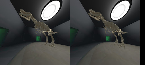 Android application VR 자연사박물관 screenshort