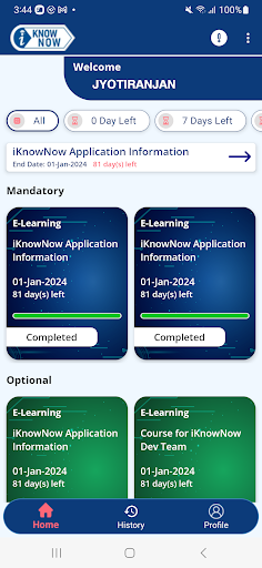 iKnowNow Screen 2