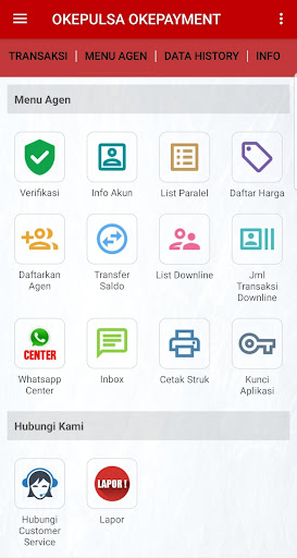 OKEPULSA | Agen Kuota Pulsa Screen 2
