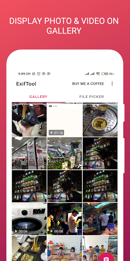 ExifTool - view, edit metadata of photo and video