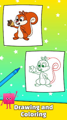 Color Book: Cartoon Charactersのおすすめ画像1