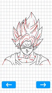Cách vẽ Goku Super Saiyan