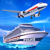 US Police Cruise Ship Car Truck Plane Transporter icon