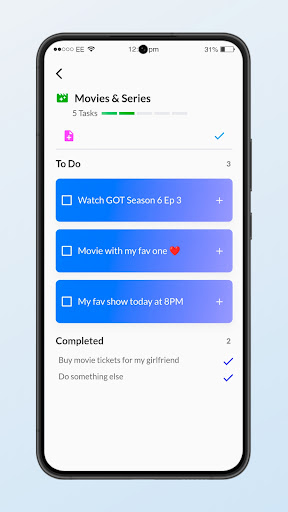 Tick: Next ToDo Screen 3